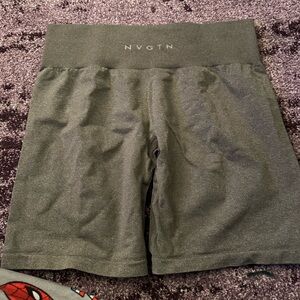 NVGTN- XL Green Seamless Shorts